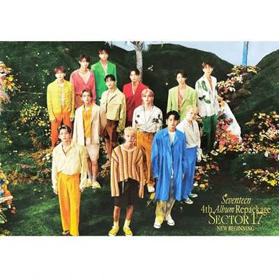 SEVENTEEN 4TH ALBUM REPACKAGE SECTOR 17 POSTER | VERSION NEW BEGINNING