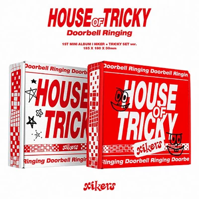 XIKERS 1ST MINI ALBUM HOUSE OF TRICKY : DOORBELL RINGING XIKERS |  2 ALBUMS SET