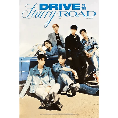 ASTRO 3RD ALBUM DRIVE TO THE STARRY ROAD POSTER | DRIVE VERSION 1 ASTRO 3RD ALBUM DRIVE TO THE STARRY ROAD POSTER | DRIVE VERSION