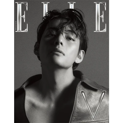 BTS V ELLE 2023-4 MAGAZINE VERSION C