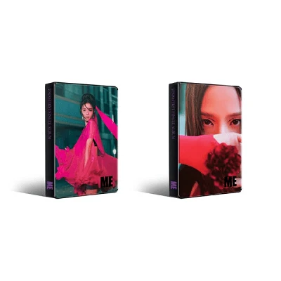 BLACKPINK JISOO 1ST SINGLE ALBUM ME YG TAG ALBUM (LP VER.) -  2 ALBUMS SET   |   INCLUDES 1 RANDOM BLACKPINK PHOTOCARD PER ALBUM