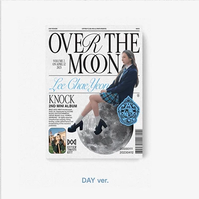 LEE CHAEYEON 2ND MINI ALBUM OVER THE MOON - 2 ALBUMS SET 2 LEE CHAEYEON 2ND MINI ALBUM OVER THE MOON - 2 ALBUMS SET
