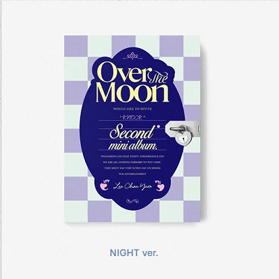 LEE CHAEYEON 2ND MINI ALBUM OVER THE MOON - 2 ALBUMS SET 3 LEE CHAEYEON 2ND MINI ALBUM OVER THE MOON - 2 ALBUMS SET