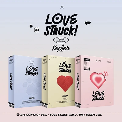 KEP1ER THE 4TH MINI ALBUM LOVESTRUCK! - 3 ALBUMS SET