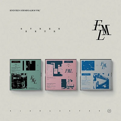 SEVENTEEN 10TH MINI ALBUM FML  |  3 ALBUMS SET