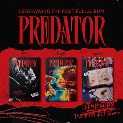 HIGHLIGHT LEE GIKWANG 1ST ALBUM PREDATOR | 3 ALBUM SET 3 HIGHLIGHT LEE GIKWANG 1ST ALBUM PREDATOR | 3 ALBUM SET