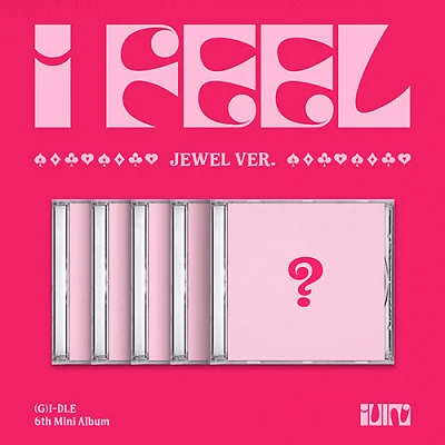 GIDLE 6TH MINI ALBUM I FEEL  JEWEL CASE VER