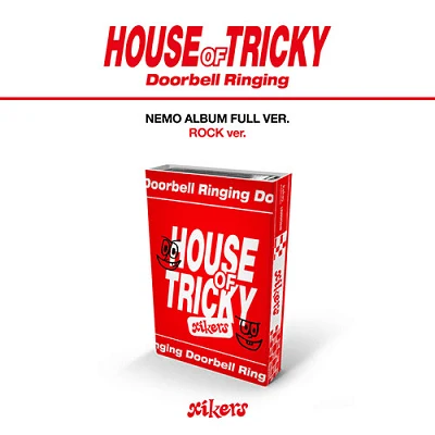 XIKERS 1ST MINI ALBUM HOUSE OF TRICKY : DOORBELL RINGING NEMO ALBUM ROCK VER