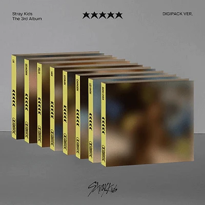STRAY KIDS THE 3RD ALBUM 5-STAR DIGIPACK VER. | 8 ALBUMS SET