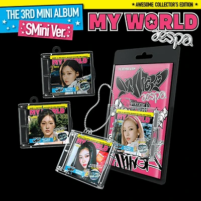 AESPA 3RD MINI ALBUM MY WORLD SMINI VER 2 AESPA 3RD MINI ALBUM MY WORLD SMINI VER