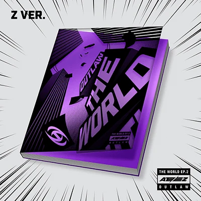 ATEEZ 9TH MINI ALBUM THE WORLD EP 2 : OUTLAW (KOREAN VER.) 4 ATEEZ 9TH MINI ALBUM THE WORLD EP 2 : OUTLAW (KOREAN VER.)