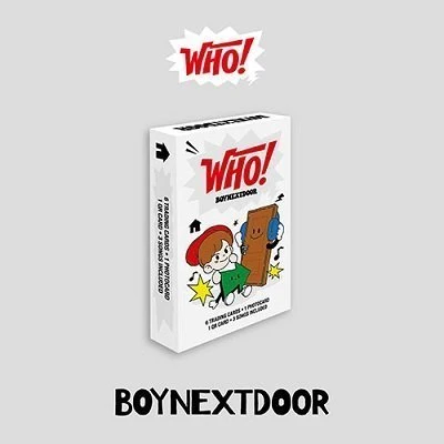 BOYNEXTDOOR 1ST SINGLE ALBUM WHO! WEVERSE ALBUM VER 3 BOYNEXTDOOR 1ST SINGLE ALBUM WHO! WEVERSE ALBUM VER