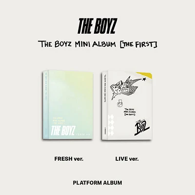 THE BOYZ 1ST MINI ALBUM THE FIRST PLATFORM VER. | 2 ALBUMS SET