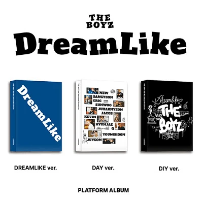 THE BOYZ 4TH MINI ALBUM DREAMLIKE PLATFORM VER. | 3 ALBUMS SET