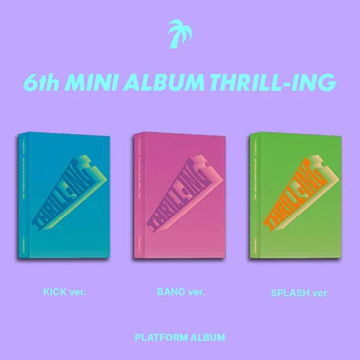 THE BOYZ 6TH MINI ALBUM THRILL-ING PLATFORM VER.  | 3 ALBUMS SET