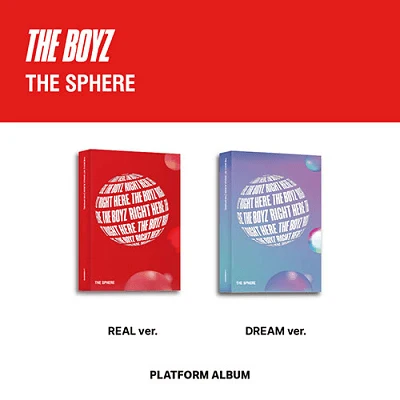 THE BOYZ 1ST SINGLE ALBUM  THE SPHERE PLATFORM VER. | 2 ALBUMS SET