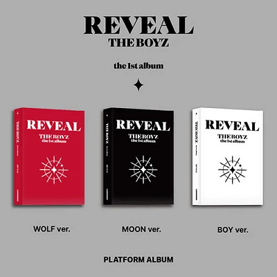 THE BOYZ 1ST ALBUM REVEAL PLATFORM VER. | 3 ALBUMS SET 1 THE BOYZ 1ST ALBUM REVEAL PLATFORM VER. | 3 ALBUMS SET