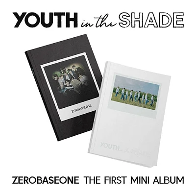 ZEROBASEONE 1ST MINI ALBUM  YOUTH IN THE SHADE - 2 ALBUMS SET