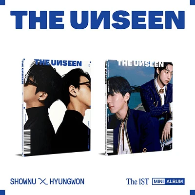 MONSTA X SHOWNU X HYUNGWON 1ST MINI ALBUM THE UNSEEN | 2 ALBUMS SET 1 MONSTA X SHOWNU X HYUNGWON 1ST MINI ALBUM THE UNSEEN | 2 ALBUMS SET