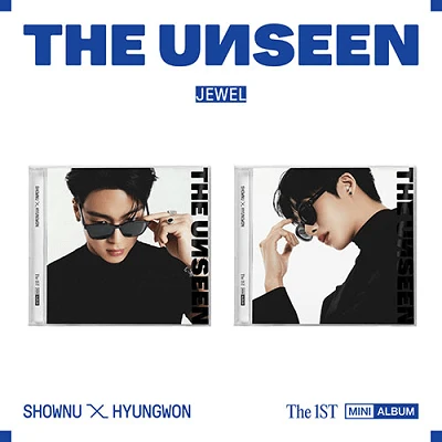 MONSTA X SHOWNU X HYUNGWON 1ST MINI ALBUM THE UNSEEN JEWEL CASE VER. | 2 ALBUMS SET 3 MONSTA X SHOWNU X HYUNGWON 1ST MINI ALBUM THE UNSEEN JEWEL CASE VER. | 2 ALBUMS SET