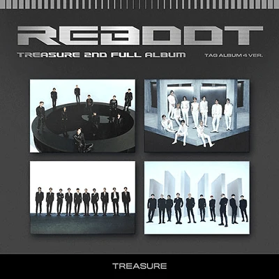 TREASURE 2ND FULL ALBUM REBOOT YG TAG ALBUM (RANDOM)