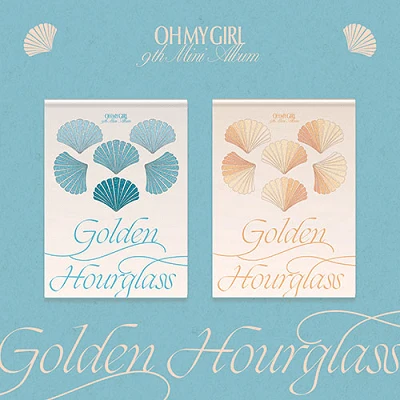 OH MY GIRL 9TH MINI ALBUM GOLDEN HOURGLASS | 2 ALBUMS SET 6 OH MY GIRL 9TH MINI ALBUM GOLDEN HOURGLASS | 2 ALBUMS SET