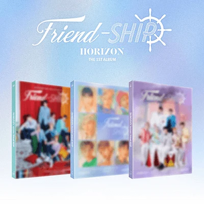 HORI7ON 1ST ALBUM FRIEND-SHIP | 3 ALBUMS SET 8 HORI7ON 1ST ALBUM FRIEND-SHIP | 3 ALBUMS SET