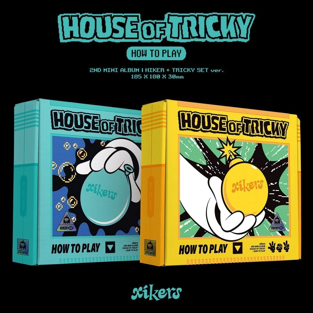 XIKERS ALBUM HOUSE OF TRICKY: HOW TO PLAY (KOREAN VER.) - 2 ALBUMS SET 1 XIKERS ALBUM HOUSE OF TRICKY: HOW TO PLAY (KOREAN VER.) - 2 ALBUMS SET