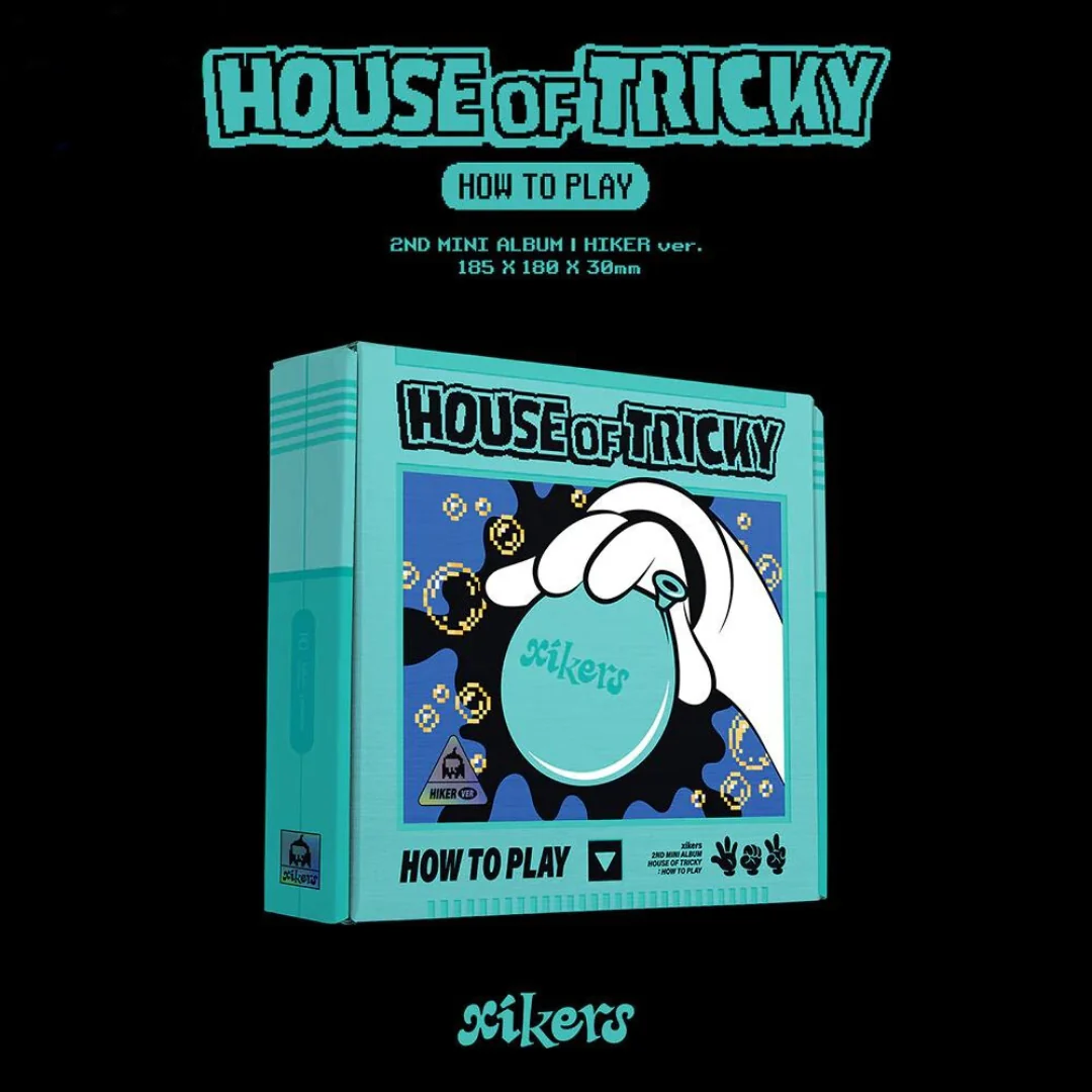 XIKERS ALBUM HOUSE OF TRICKY: HOW TO PLAY (KOREAN VER.) - 2 ALBUMS SET 2 XIKERS ALBUM HOUSE OF TRICKY: HOW TO PLAY (KOREAN VER.) - 2 ALBUMS SET