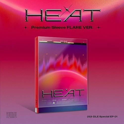 GIDLE SPECIAL ALBUM HEAT | 2 ALBUMS SET 3 GIDLE SPECIAL ALBUM HEAT | 2 ALBUMS SET
