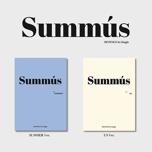 SEVENUS 1ST SINGLE ALBUM SUMMUS