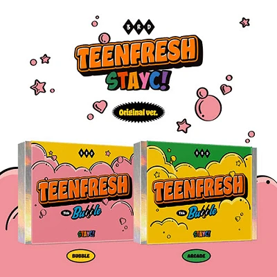 STAYC 3RD MINI ALBUM : TEENFRESH (KOREAN VER) | KPOP USA EXCLUSIVE PHOTOCARD INCLUDED (RANDOM 2 OUT OF 12) 2 STAYC 3RD MINI ALBUM : TEENFRESH (KOREAN VER) | KPOP USA EXCLUSIVE PHOTOCARD INCLUDED (RANDOM 2 OUT OF 12)