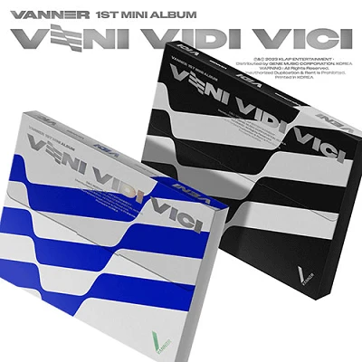 VANNER 1ST MINI ALBUM  VENI VIDI VICI  | 2 ALBUMS SET