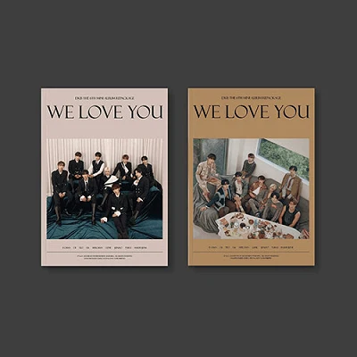 DKB THE 6TH MINI ALBUM REPACKAGE  WE LOVE YOU  |  2 ALBUMS SET