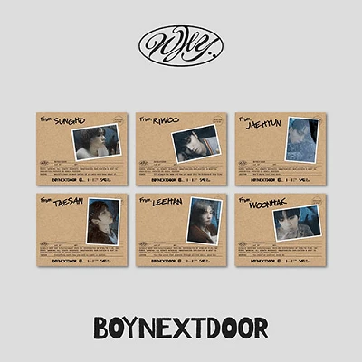 BOYNEXTDOOR 1ST EP ALBUM WHY.. LETTER VER. | 6 ALBUMS SET 1 BOYNEXTDOOR 1ST EP ALBUM WHY.. LETTER VER. | 6 ALBUMS SET