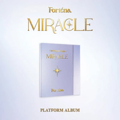 FORTÉNA 1ST SINGLE ALBUM MIRACLE PLATFORM VER. 2 FORTÉNA 1ST SINGLE ALBUM MIRACLE PLATFORM VER.