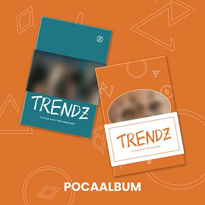 TRENDZ 3RD SINGLE ALBUM  STILL ON MY WAY POCA ALBUM | 2 ALBUMS SET