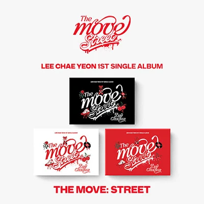 LEE CHAEYEON 1ST SINGLE ALBUM  THE MOVE : STREET  POCA ALBUM | 3 ALBUMS SET