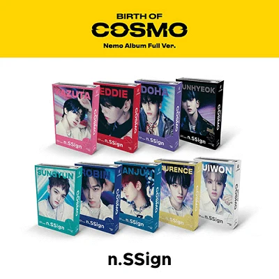 N.SSIGN DEBUT ALBUM  BIRTH OF COSMO NEMO ALBUM | 9 ALBUMS SET
