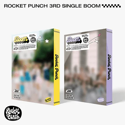 ROCKET PUNCH 3RD SINGLE ALBUM  BOOM | 2 ALBUMS SET
