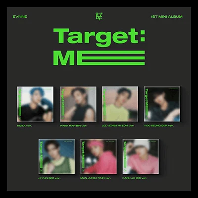 EVNNE 1ST MINI ALBUM  TARGET : ME  DIGIPACK VER