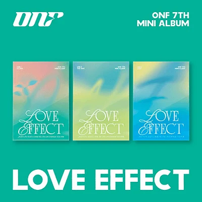 ONF 7TH MINI ALBUM LOVE EFFECT | 3 ALBUMS SET 1 ONF 7TH MINI ALBUM LOVE EFFECT | 3 ALBUMS SET