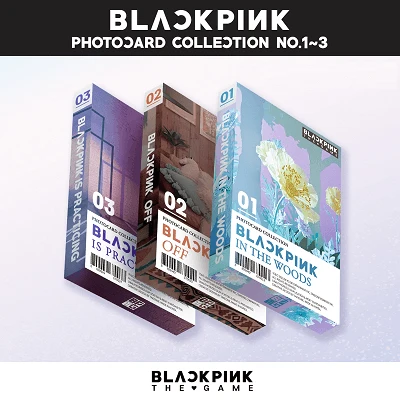 BLACKPINK THE GAME OST PHOTOCARD COLLECTION  |  3 COLLECTION SET