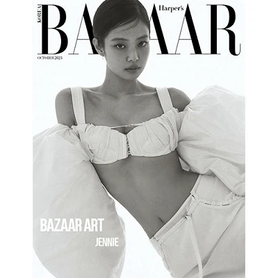 BLACKPINK JENNIE HARPER'S BAZAAR 2023-10 MAGAZINE VERSION B 1 BLACKPINK JENNIE HARPER'S BAZAAR 2023-10 MAGAZINE VERSION B