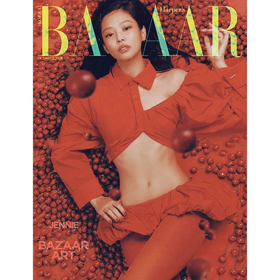 BLACKPINK JENNIE HARPER'S BAZAAR 2023-10 MAGAZINE VERSION C 2 BLACKPINK JENNIE HARPER'S BAZAAR 2023-10 MAGAZINE VERSION C