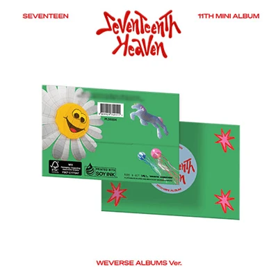 SEVENTEEN 11TH MINI ALBUM  SEVENTEENTH HEAVEN  WEVERSE ALBUM VER.