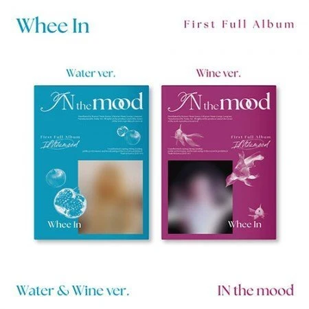 MAMAMOO WHEE IN 1ST FULL ALBUM IN THE MOOD  PHOTOBOOK VER. -  2 ALBUMS SET