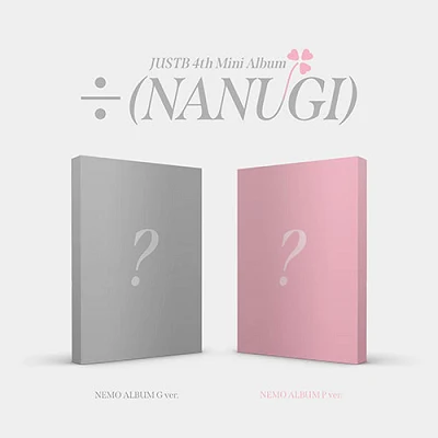 JUSTB 4TH MINI ALBUM ÷ NANUGI NEMO ALBUM 1 JUSTB 4TH MINI ALBUM ÷ NANUGI NEMO ALBUM