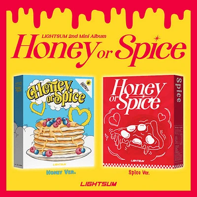 LIGHTSUM 2ND MINI ALBUM HONEY OR SPICE | 2 ALBUMS SET 1 LIGHTSUM 2ND MINI ALBUM HONEY OR SPICE | 2 ALBUMS SET