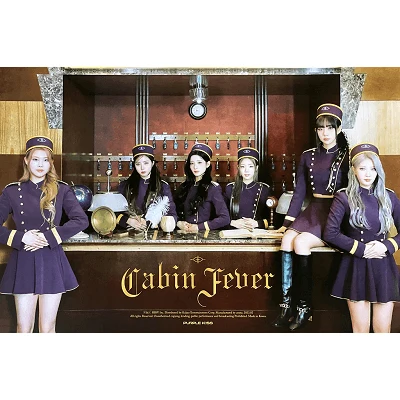 PURPLE KISS 5TH MINI ALBUM CABIN FEVER POSTER | VERSION A 1 PURPLE KISS 5TH MINI ALBUM CABIN FEVER POSTER | VERSION A
